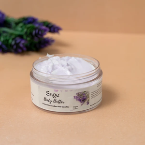 Crème corporelle exclusive à la lavande française et à la vanille de Sage, crème hydratante riche pour une peau douce et lisse, soin corporel quotidien - Product Image 2