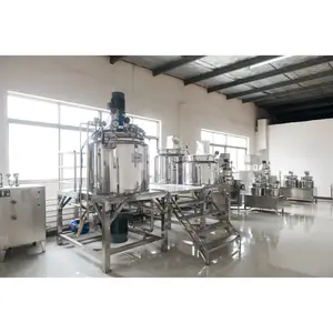 Agitador automático para hacer jabón líquido Zhitong, homogeneizador de líquidos, mezclador emulsionante, hervidor, licuadora, maquinaria
