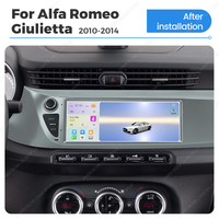Radio para Auto MEKEDE con GPS, Pantalla de 10.26 Pulgadas, Carplay, Multimedia, Audio, WiFi, 6+128G para Alfa Romeo Giulietta 2010-2014