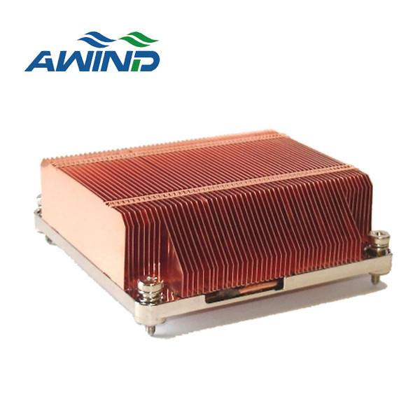 120x 120 mm Zipper Fin Heat Exchangers for Cooler Master Heatsink Host Computer Soldered Heat Sinks, Gpu Ram Copper Cooler