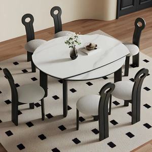 <span class=keywords><strong>Table</strong></span> à manger extensible <span class=keywords><strong>en</strong></span> bois massif moderne, <span class=keywords><strong>plateau</strong></span> <span class=keywords><strong>en</strong></span> <span class=keywords><strong>ardoise</strong></span>, <span class=keywords><strong>table</strong></span> <span class=keywords><strong>de</strong></span> cuisine télescopique, <span class=keywords><strong>table</strong></span> à manger pliante pour la maison, l'appartement, le restaurant - Product Image 2