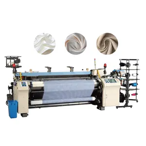 High speed efficiency jacquard air jet loom sports mesh for textile weaving terry towel fabric from air jet weaving machine loom