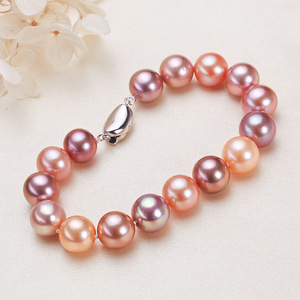 Edison Baroque <b>Freshwater</b> <b>Pearl</b> <b>Bracelet</b> Zhuji Live Selection Wholesale Jewelry Elegant <b>Bracelet</b> with Baroque Design - Product Image 2