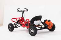 Kart à pédales tout-terrain à essence 2 temps à transmission par arbre, quatre roues, pour adultes – Vente chaude
