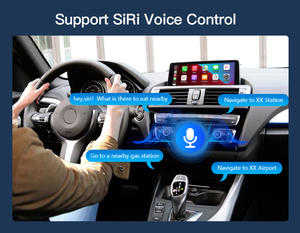 Écran d'affichage multimédia CarPlay Android Auto pour <span class=keywords><strong>BMW</strong></span> Mercedes-Benz Classe C W204 S204 2008-2010 GPS Tableau de bord intégré - Product Image 4