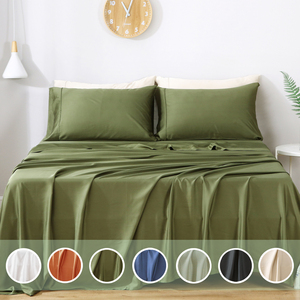 Vente en gros 100% Ensemble de draps de bambou en viscose de bambou organique - Product Image 2