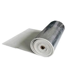 Manta de aerogel de sílice de 10mm de espesor con techo de papel de aluminio Material de aislamiento resistente al calor del coche - Product Image 1