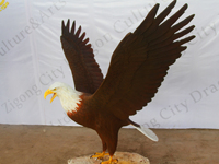 2024 Parc d'attractions personnalisable le plus vendu Animal réaliste Aigle du désert