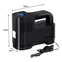 Mini gonfleur de pneu portable automatique numérique 12V et compresseur d'air de voiture pour un pompage facile des pneus