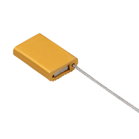Scellé de sécurité en métal pour câble, à diamètre réglable et autobloquant, PM-CS3104, pour conteneurs maritimes