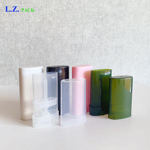 LZ Pack <span class=keywords><strong>Precio</strong></span> de fábrica Verde Rosa Blanco Negro Claro Twist up <span class=keywords><strong>Chapstick</strong></span> Tubos Logotipo personalizado Bálsamo labial vacío Tubo desodorante recargable - Product Image 6