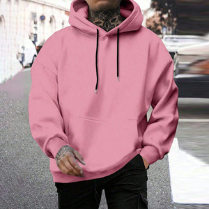 Sweat à capuche pour homme Kingsen en coton lourd avec logo personnalisé - Streetwear printanier, écologique et respirant - Product Image 5