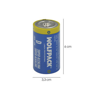 Batteria Alcalina Wolfpack D - LR20 (Confezione Blister da 2) - Product Image 2
