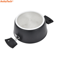 Ensemble de 5 casseroles et poêles de cuisine, antiadhésif, en aluminium, haute qualité