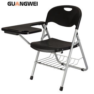 Modern taşınabilir öğrenci katlanır sandalye yazı tahtası kitaplık okul ofis toplantıları için dayanıklı istiflenebilir eğitimler - Product Image 1