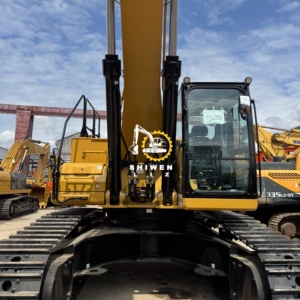 Excavatrice d'occasion Cat350 du Japon à bas prix, machine de terrassement de 50 tonnes, excavatrice d'occasion Cat 350 à vendre, jaune - Product Image 3