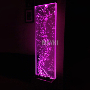 Cảm giác LED ánh sáng bong bóng Ống Acrylic Nước bong bóng Bảng điều chỉnh sàn lớn thường vụ LED bong bóng tường - Product Image 6