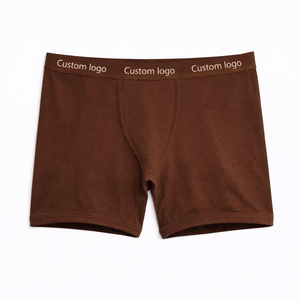 Slip Boxer Ergonomici Tinta Unita con Cintura Grafica per Momenti di Relax, Asciugatura Rapida, in Cotone Spandex - Vendita all'Ingrosso - Product Image 2