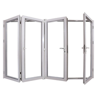Fenêtres et portes à persiennes en verre UPVC de conception moderne, norme européenne, économie d'énergie, volet roulant en PVC horizontal