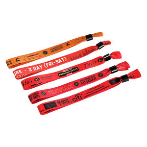 Bracelet de sublimation avec logo personnalisé pour salons du livre Bracelets promotionnels pour événements sur le thème de la littérature - Product Image 6