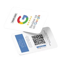Silone Nfc Card Business TikTok Google Review Card PVC NFC Tap Social RFID Cards Business