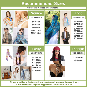 Foulards en soie de créateur Châles artisanaux <span class=keywords><strong>Foulard</strong></span> personnalisé de haute qualité pour femmes Châles en soie multifonctionnels - Product Image 2