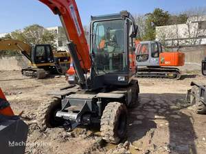 Mini pelleteuse sur pneus d'occasion Doosan DX60W DOOSAN DH35 DH55 DX55 DH60 DH80 pelleteuses sur chenilles en stock à vendre - Product Image 6