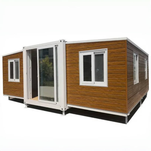 Villa légère prête à l'emploi écologique modulaire prête à l'emploi 40 pieds 20 pieds <span class=keywords><strong>Maison</strong></span> préfabriquée extensible pour la <span class=keywords><strong>maison</strong></span> - Product Image 1