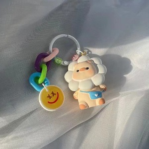 Nouveaux accessoires de pendentif de sac porte-clés amoureux de porcelet de tournesol mignon - Product Image 4