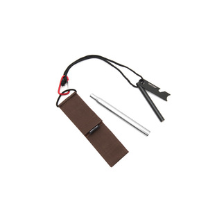 Outdoor camping fire starter case, fire starter protective cover and storage bag, survival tool scraper bag, customizable. - Product Image 2
