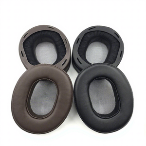 Couvre-oreillettes en peau de mouton compatibles avec Sony MDR-1A 1ADAC 1ABT 1R MK2 1RBT NC, coussinets d'oreille de remplacement durables et confortables - Product Image 2