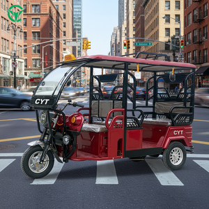 Tricycle électrique 6 places à succès pour livraison – Vélo électrique à cadre bas - Product Image 1