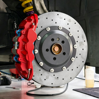 Nouveaux étriers de frein à disque carbone-céramique pour 911/Cayenne/Panamera Audi/A4/D7 BMW/F30/E90 Benz/W210 Avant/Arrière Rétrofit/Amélioration