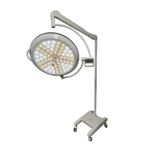 Tipo di pavimento Mobile medico Shadowless LED sala operatoria luce lampada chirurgica vita media della lampadina più di 80000 ore