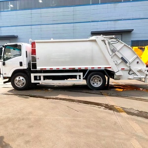 Camion Compattatore di Rifiuti I SUZU ELF 7 CBM Piccolo Camion per la Compressione dei Rifiuti in Vendita - Product Image 2