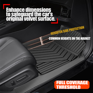 Venta al por mayor caliente impermeable All - Weathe fabricante personalizado 5D TPE alfombrillas de coche de lujo para <span class=keywords><strong>Kia</strong></span> Seltos KX1 KX3 KX5 KXCROSS - Product Image 5
