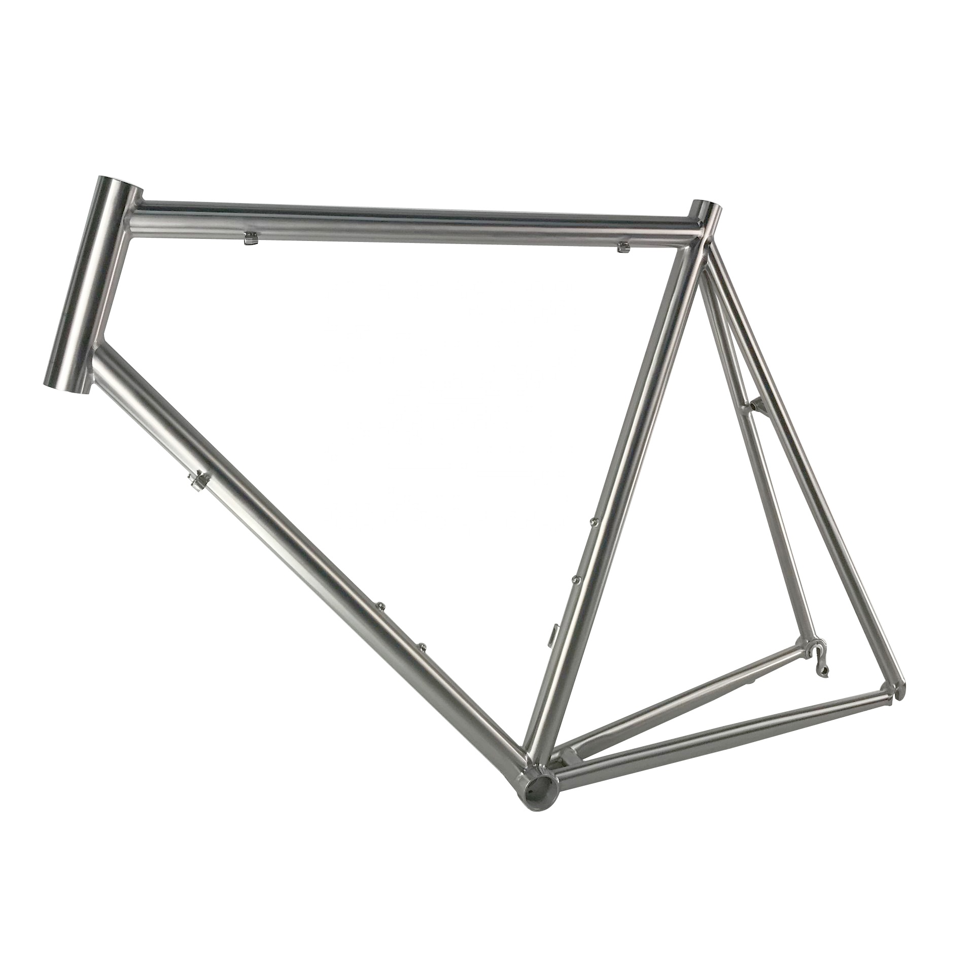 Super light road Titanium legering road remklauw bike frame