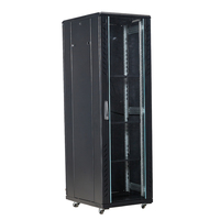 Armoire réseau 42U conçue en usine 19 pouces support de serveur de télécommunications sur pied capacité 4U/6U/12U/42U stock mural de centre de données