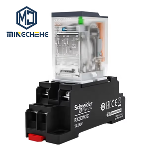 Módulo de Relé Intermedio Industrial Enchufable Miniatura RXM4AB2BD RXM4AB2P7 RXM4AB1BD RXM4AB2JD 24VDC 230VAC 4CO 6A - Product Image 1