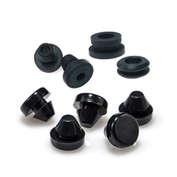 Pasacables de silicona de precisión personalizado, impermeable, protector de cables, tapón antipolvo para orificios de cableado para fabricantes de automóviles
