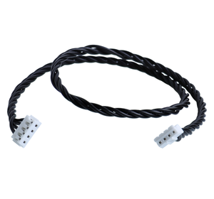 PH2.0mm ประกอบสายเคเบิลสายไฟแบบบิด4P EH2.5mm 4Pin ตัวนำทองแดงหุ้มฉนวนพีวีซี L250mm สำหรับการใช้งานทางอิเล็กทรอนิกส์ - Product Image 1