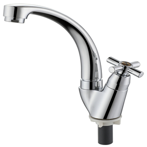 Hiện Đại Duy nhất-xử Lý Thiên Nga Cổ vòi tap boong gắn nhựa nhà bếp phụ kiện cho khách sạn bệnh viện Mall lỗ Duy nhất-đánh bóng - Product Image 5