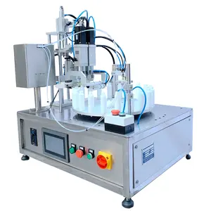 Máquina tampando de enchimento de alta precisão para garrafas de tubo de ensaio de volume pequeno de 0.1 ~ 1 ml