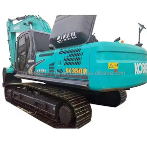 รถขุดโคเบลโก้ 350 ขนาด 35 ตัน มือสอง รุ่น SK350 ปี 2023 เครื่องยนต์ 197 กิโลวัตต์ สมรรถนะดี เครื่องจักรก่อสร้างไฮดรอลิกจากญี่ปุ่น - Product Image 1