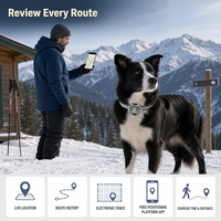 Traceur GPS pour animaux de compagnie G16, compact et étanche, plusieurs modes de suivi, longue durée de vie de la batterie, fonction de géolocalisation