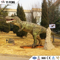 Modèles de dinosaures animatroniques t-rex grandeur nature de haute qualité