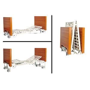 เตียงผู้ป่วยแบบเตี้ยพิเศษ รุ่น Wood Headstone Headboards Care Bed Ultra Low สำหรับบ้านพักคนชรา เฟอร์นิเจอร์ไม้ กล่องไม้ ห้องนอน ผนังไม้ โมเดิร์น A-26 เตียงเตี้ยพิเศษ รุ่น A - Product Image 1