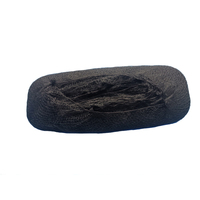 Filets à cheveux en nylon invisibles, doux et élastiques, pour perruques, 100 pièces, commande d'échantillon, 20-40 pouces, couleur noire