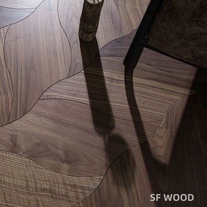 Plancher en bois dur d'ingénierie de <span class=keywords><strong>parquet</strong></span> d'art de noix noire - Product Image 5