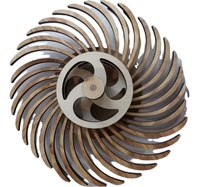 Namchi Wood Material Mobile 3D Kinetic Wall Art Sculpture